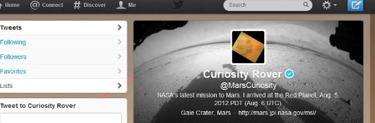 Mars curiosity